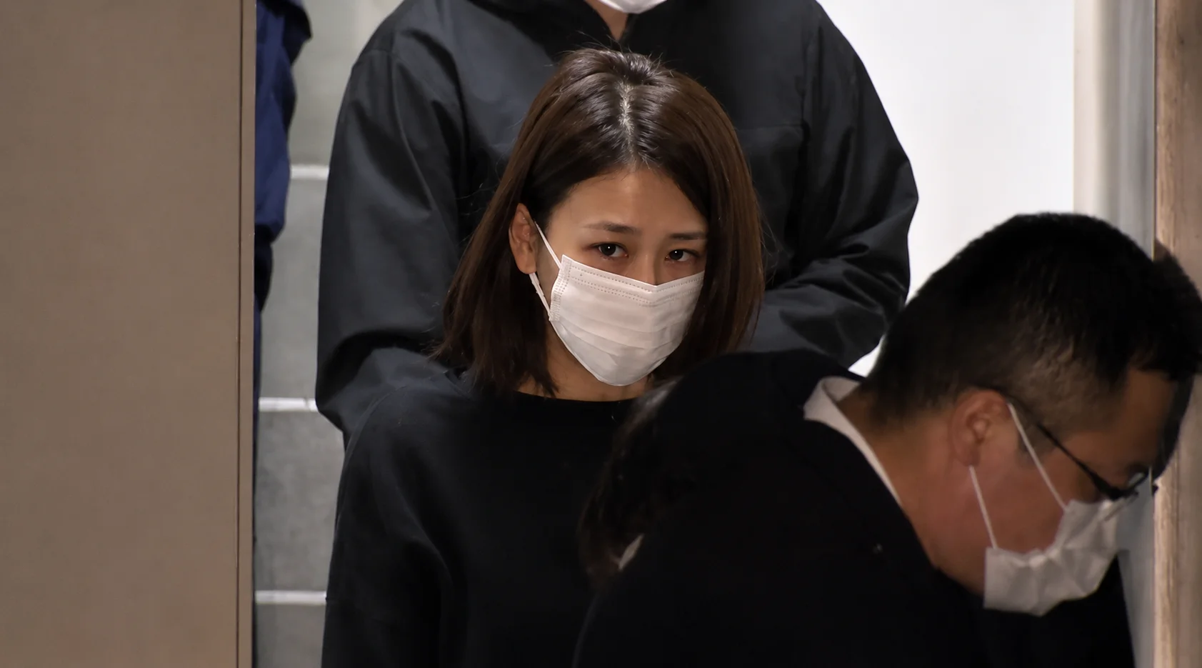 Courtroom during the trial of Mai Takahashi in Japan