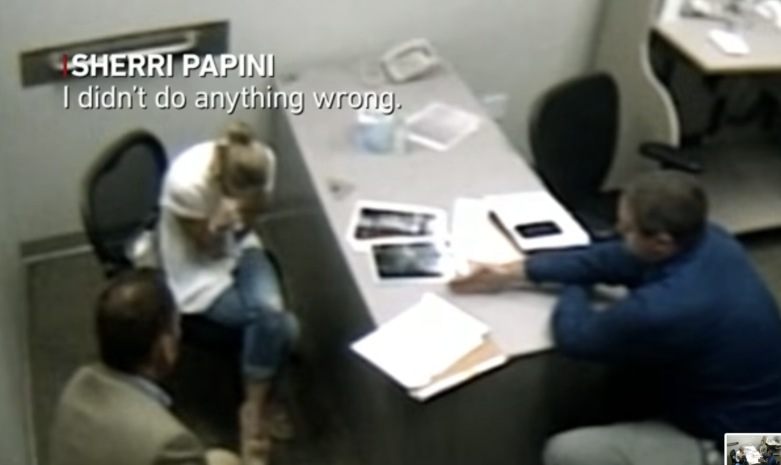 A courtroom during a federal fraud sentencing