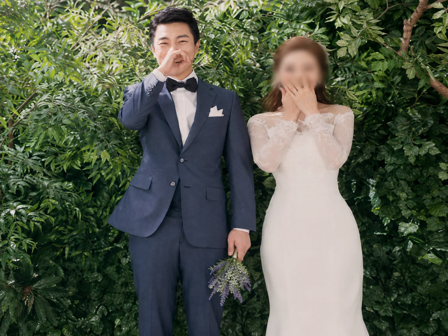 A young couple who appeared happy in public