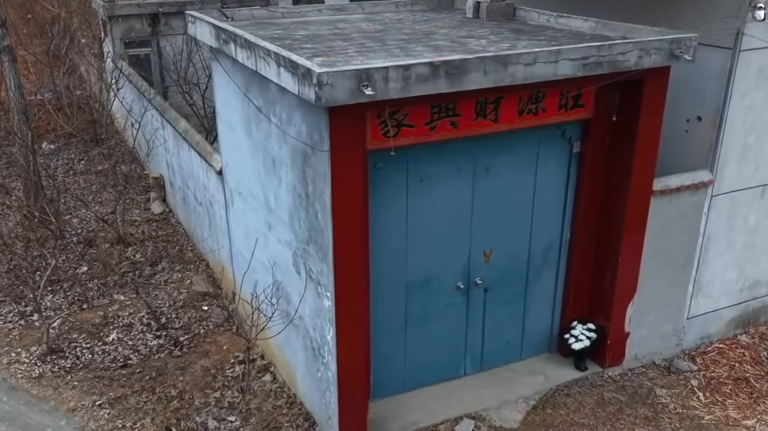 Four intruders waiting inside a rural house