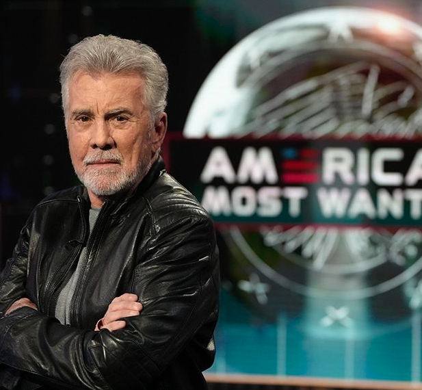 Ronald Lee Moore featured on a televised wanted broadcast