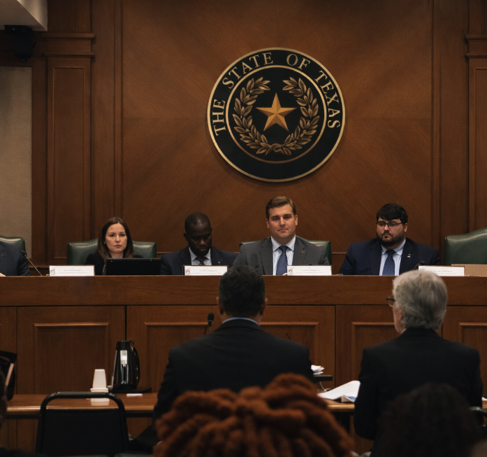 Courtroom during the 2012 murder trial