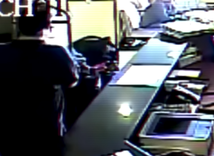 Recovered hotel security footage used in the investigation
