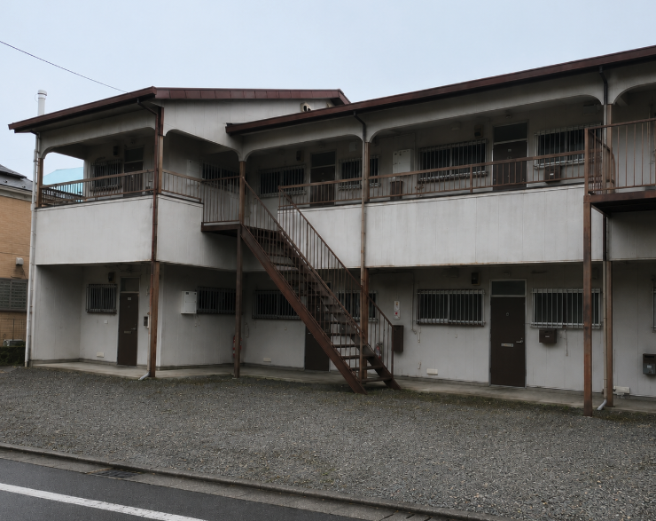 The Yamagami family home before it was sold to fund church donations
