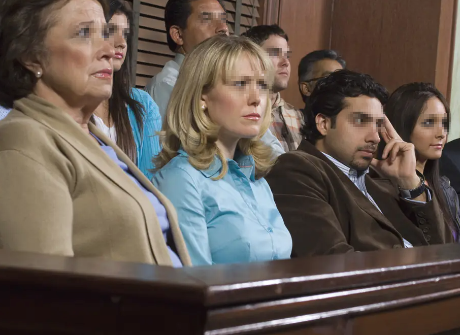 Courtroom during the trial of Stephen Port